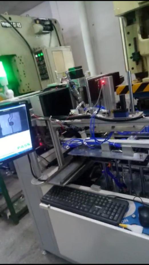 FPC視覺對位沖床機械手系統(tǒng)