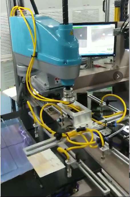 機械手絲印對位上料系統